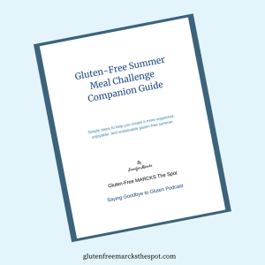 Gluten-Free Summer meal Challenge Companion Guide to follow along the challenge and implement the stesp
